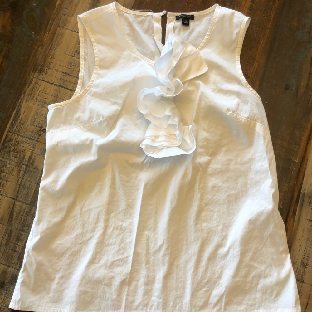 Ann Taylor White Blouse